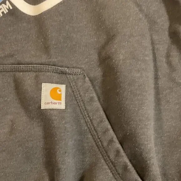 Carhartt Centennial Bass Team Hooded Sweatshirt size Large - Picture 2 of 6